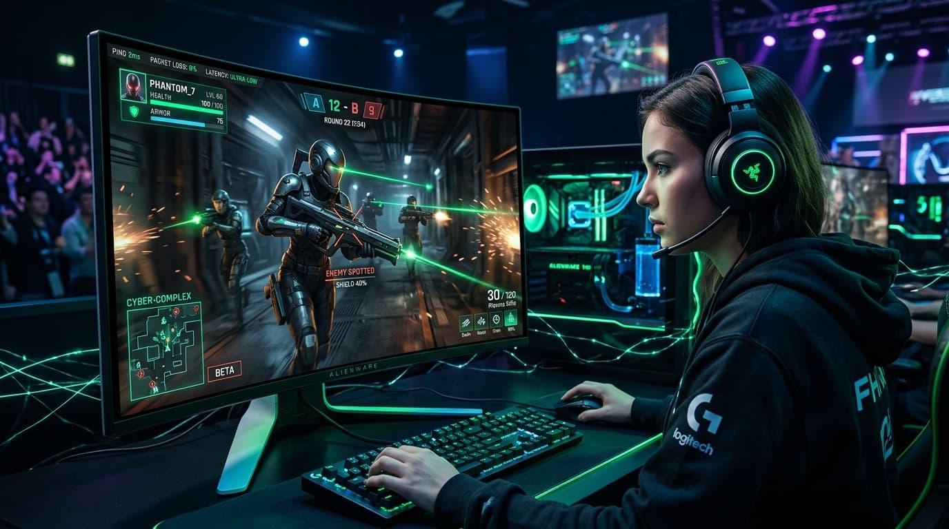 Setup gamer para suas partidas online