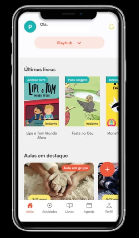 Atividades e descobertas no aplicativo Kiddle Pass